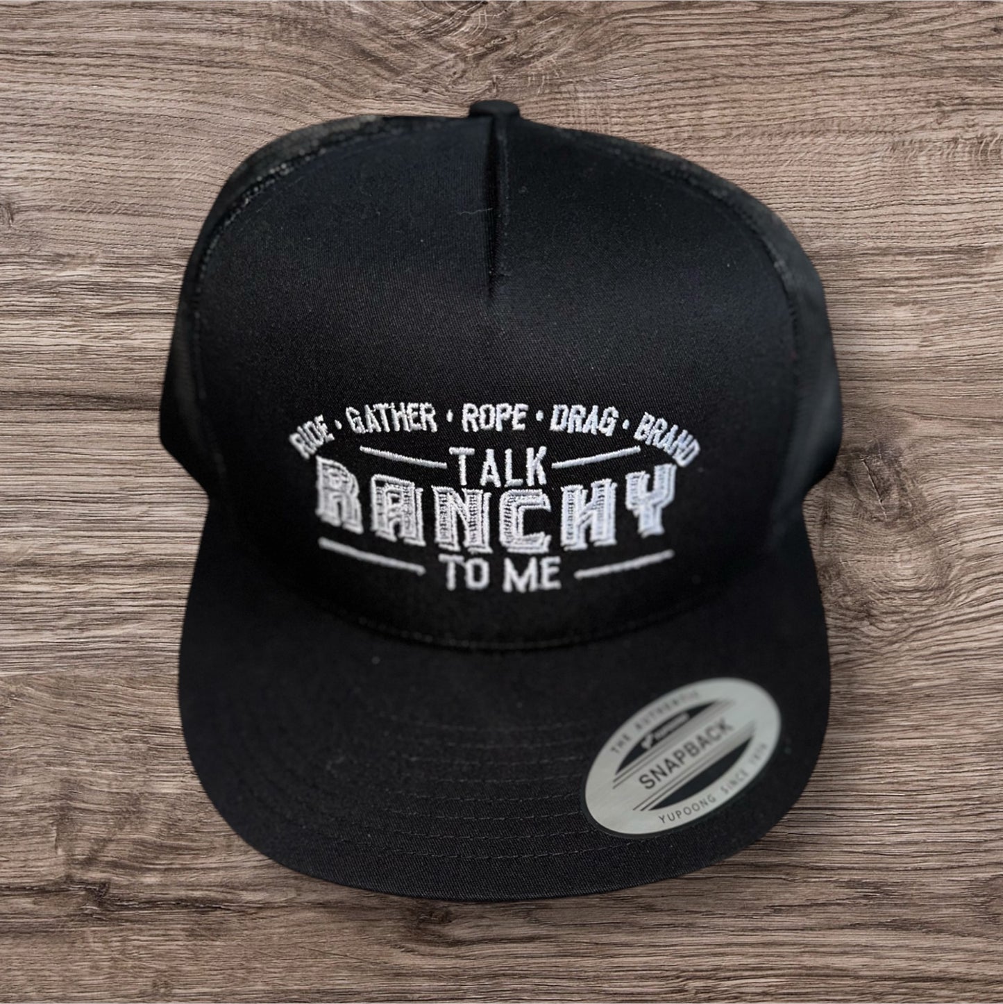 Talk Ranchy To Me Trucker Hat